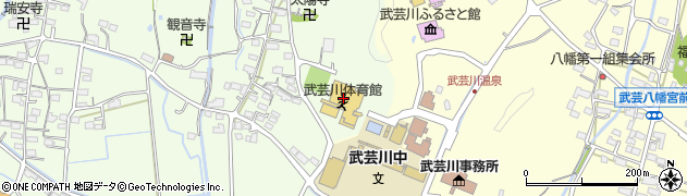 関市立図書館　武芸川分館周辺の地図
