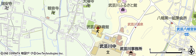関市役所生涯学習施設　武芸川生涯学習センター周辺の地図
