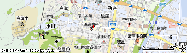 京友商事株式会社　京都北支社周辺の地図
