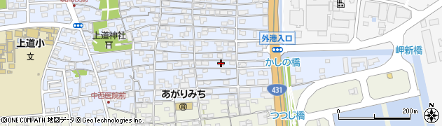 鳥取県境港市上道町2151周辺の地図