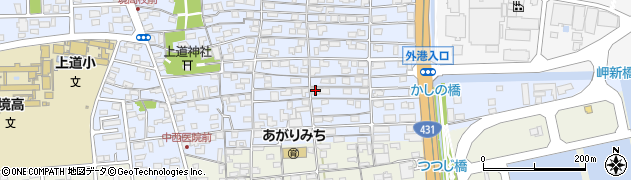 鳥取県境港市上道町29周辺の地図