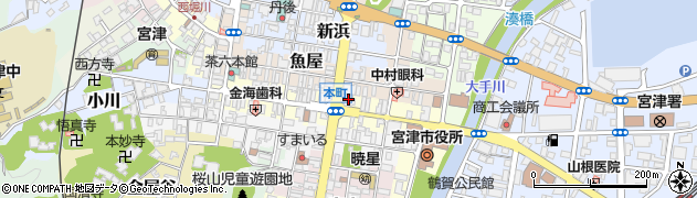 京都銀行宮津支店 ＡＴＭ周辺の地図