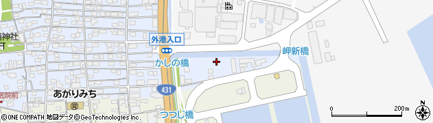 鳥取県境港市上道町2299周辺の地図