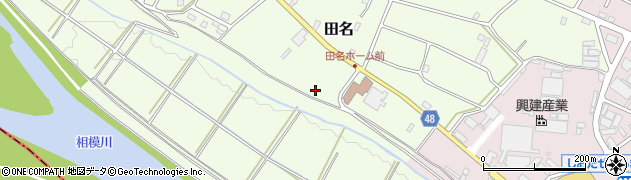 神奈川県相模原市中央区田名8525周辺の地図