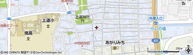 鳥取県境港市上道町692-2周辺の地図