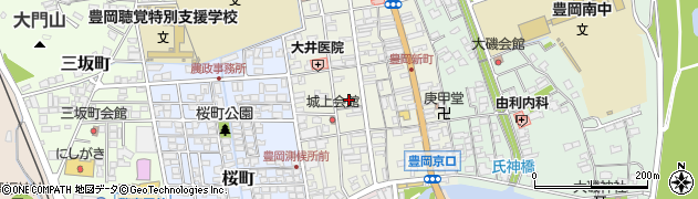 兵庫県豊岡市城南町15周辺の地図