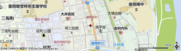 兵庫県豊岡市城南町13周辺の地図