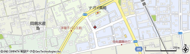 鳥取県境港市上道町3670周辺の地図