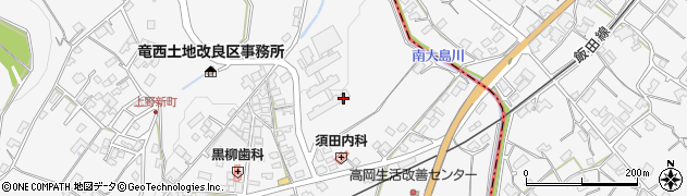 信州大学　南信州・飯田サテライト・キャンパス周辺の地図