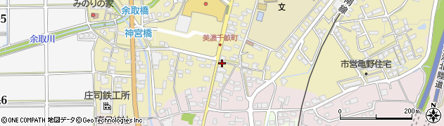 岐阜県美濃市2830周辺の地図