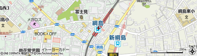 ＬＡＷＳＯＮ＋ｔｏｋｓ綱島上りホーム店周辺の地図