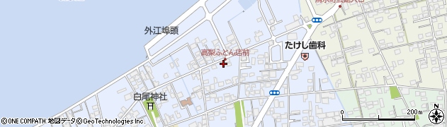 鳥取県境港市外江町1674周辺の地図