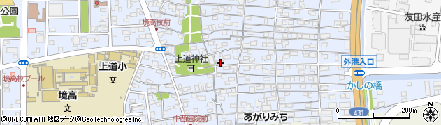 鳥取県境港市上道町683周辺の地図