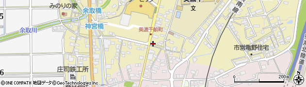岐阜県美濃市2828周辺の地図