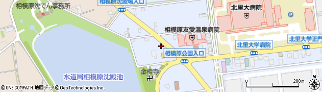 神奈川県相模原市南区麻溝台713周辺の地図