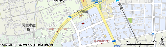 鳥取県境港市上道町3662周辺の地図