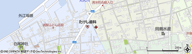 鳥取県境港市清水町893周辺の地図