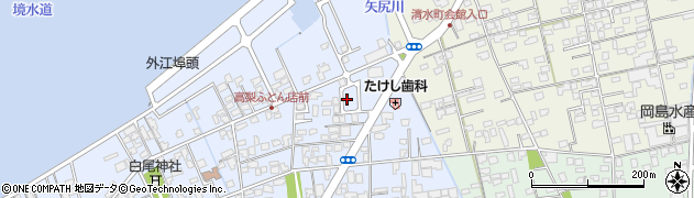 鳥取県境港市外江町1619周辺の地図
