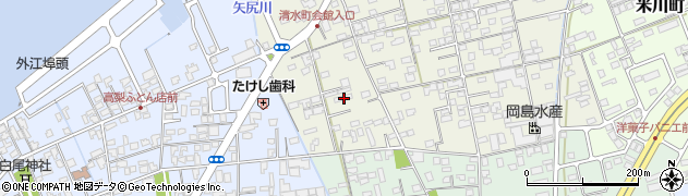 鳥取県境港市清水町915周辺の地図