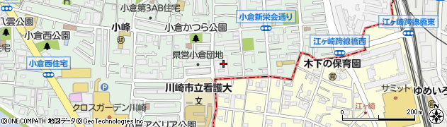 新川崎ガーデンハウス周辺の地図