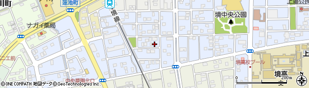 鳥取県境港市上道町3485-2周辺の地図
