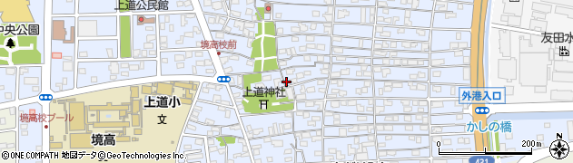 鳥取県境港市上道町666周辺の地図