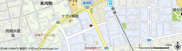 鳥取県境港市上道町3640周辺の地図