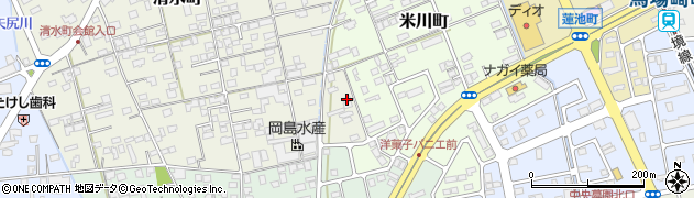 鳥取県境港市清水町589-5周辺の地図
