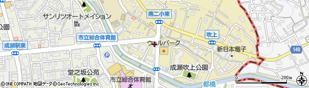 東京都町田市成瀬6丁目周辺の地図