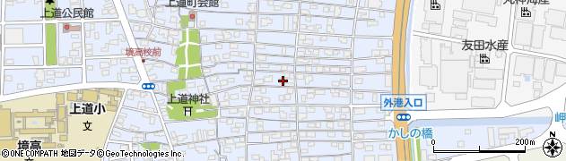 鳥取県境港市上道町170周辺の地図