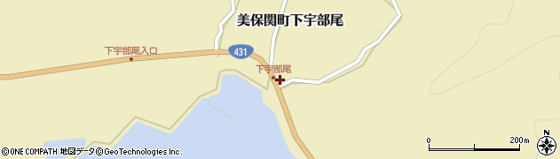 島根県松江市美保関町下宇部尾287周辺の地図