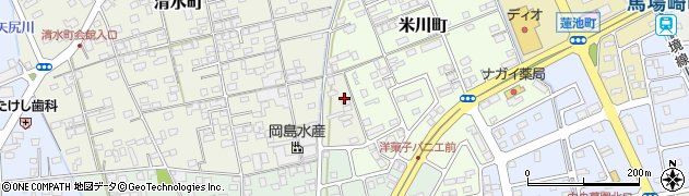 鳥取県境港市清水町589-6周辺の地図
