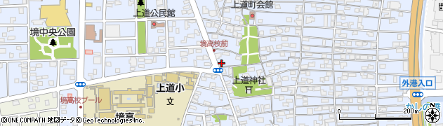 鳥取県境港市上道町613周辺の地図