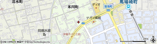 鳥取県境港市米川町248周辺の地図