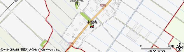 本龍寺周辺の地図