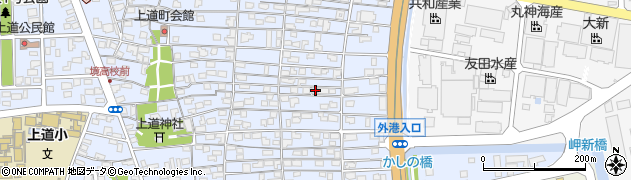 鳥取県境港市上道町2146周辺の地図