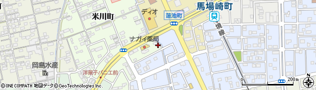 鳥取県境港市米川町291周辺の地図