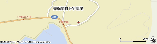 島根県松江市美保関町下宇部尾217周辺の地図