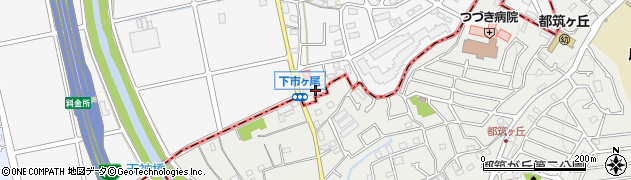 神奈川県横浜市青葉区市ケ尾町328周辺の地図