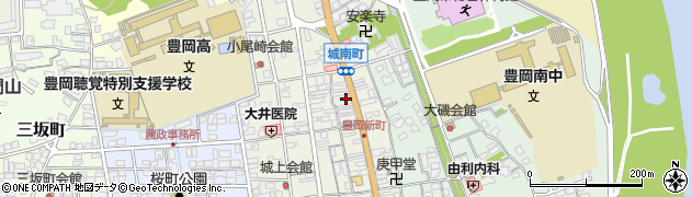 兵庫県豊岡市城南町11周辺の地図