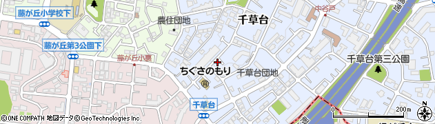 神奈川県横浜市青葉区千草台31-25周辺の地図