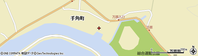 島根県松江市手角町4周辺の地図