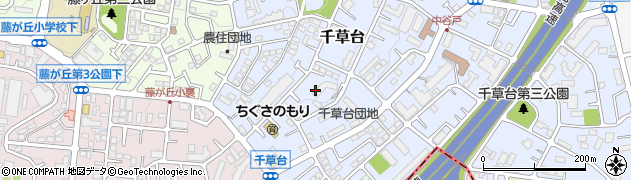 神奈川県横浜市青葉区千草台31周辺の地図