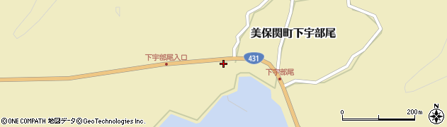 島根県松江市美保関町下宇部尾405周辺の地図