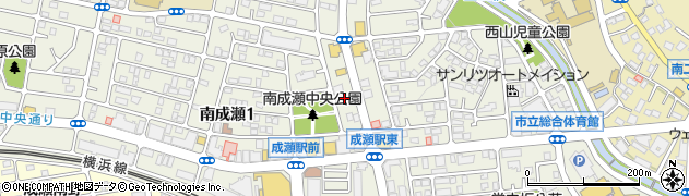 セブンイレブン町田成瀬駅北店周辺の地図