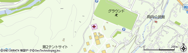 愛川ふれあいの村体育館周辺の地図