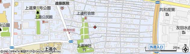 鳥取県境港市上道町586周辺の地図