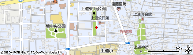 上道東2号公園周辺の地図