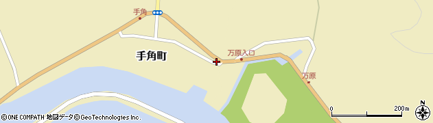 島根県松江市手角町8周辺の地図
