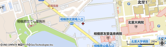 神奈川県相模原市南区麻溝台384周辺の地図